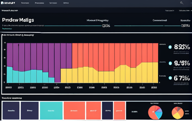 **
Prompt: A data dashboard visualizes customer behavior for a handcrafted jewelry e-commerce store. Charts display popular products, customer segments, and website interaction heatmaps. Focus on analytics and insights.
**