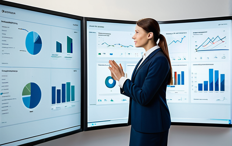 A professional business strategist in a modern, modest business suit, fully clothed, appropriate attire, analyzing complex data on a large transparent screen in a sleek, digitally-enabled office. The scene emphasizes AI-driven insights for proactive strategic decision-making and sustainable business practices. Professional photography, high resolution, soft studio lighting, perfect anatomy, correct proportions, natural pose, well-formed hands, proper finger count, natural body proportions, safe for work, appropriate content, family-friendly, professional dress.